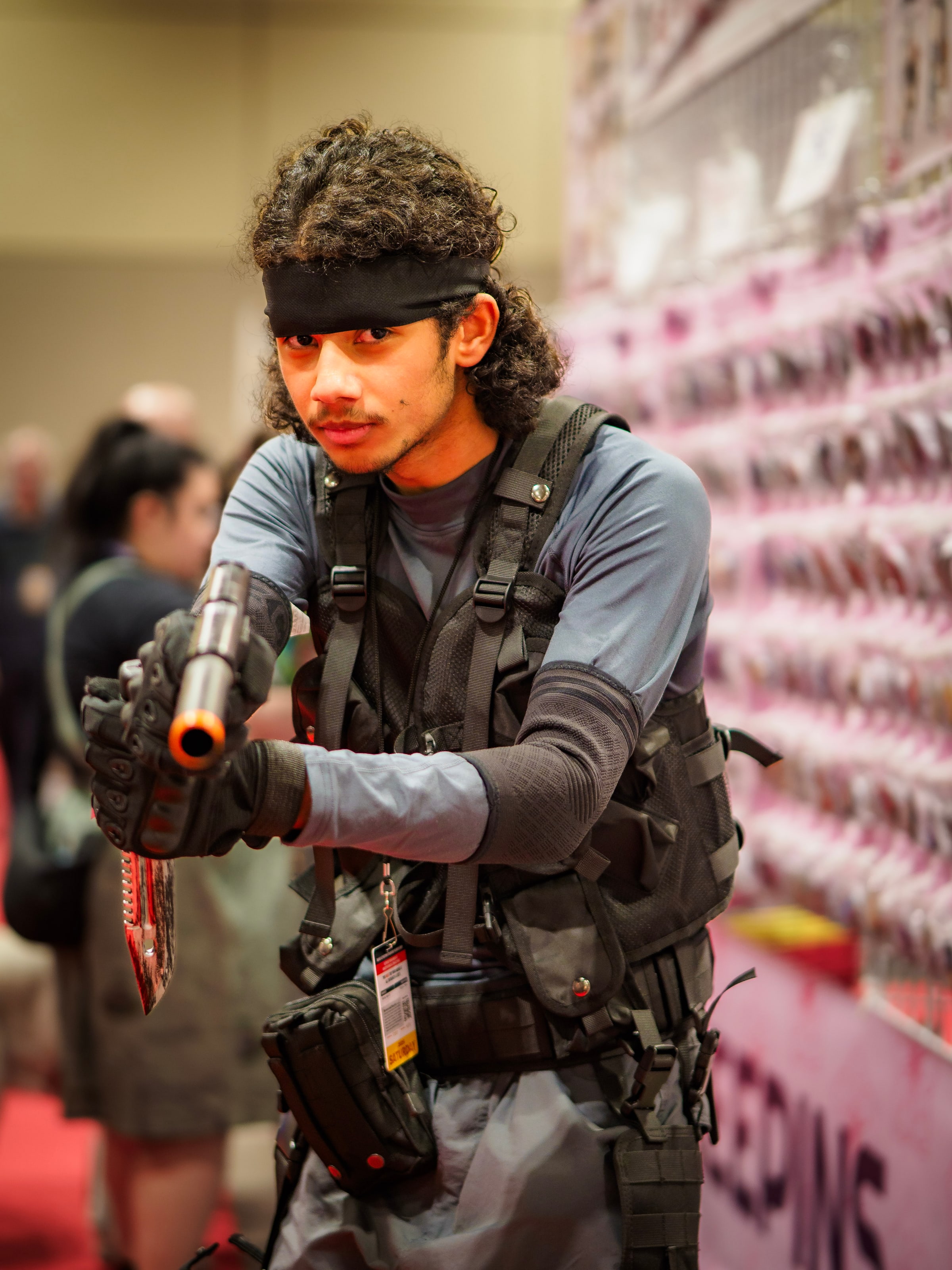 Solid Snake cosplay