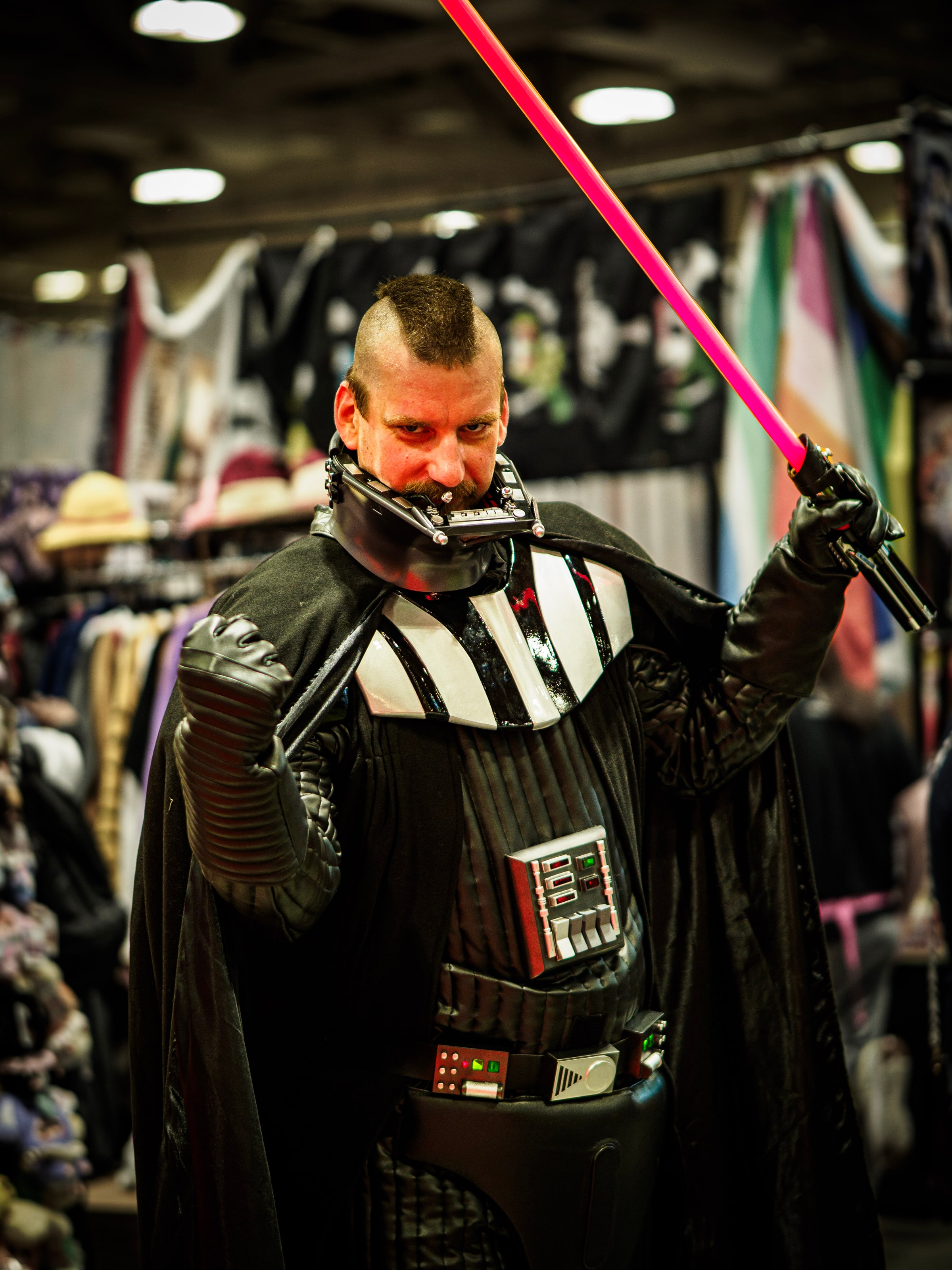 Incredible Darth Vader cosplay